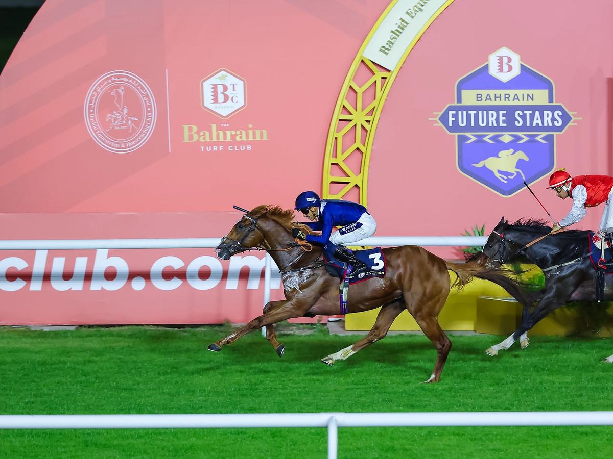 سمو الشيخ عيسى بن سلمان بن حمد يشهد ختام بطولة نجوم المستقبل في السباق الثامن والعشرين للخيل - صحيفة الأيام البحرينية