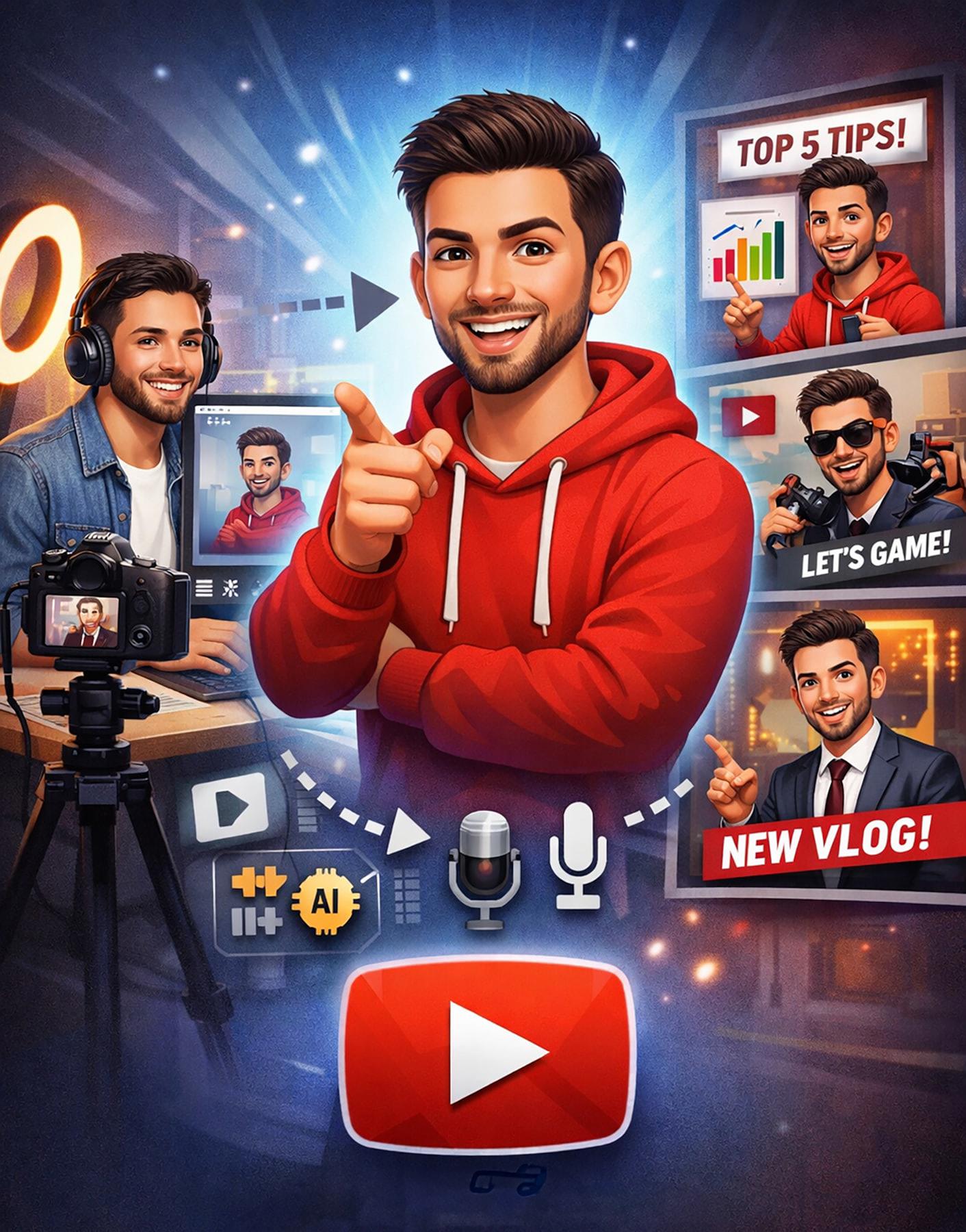 كيف تصنع «أفاتار» لنفسك وتنشئ به فيديوهات على يوتيوب؟ 