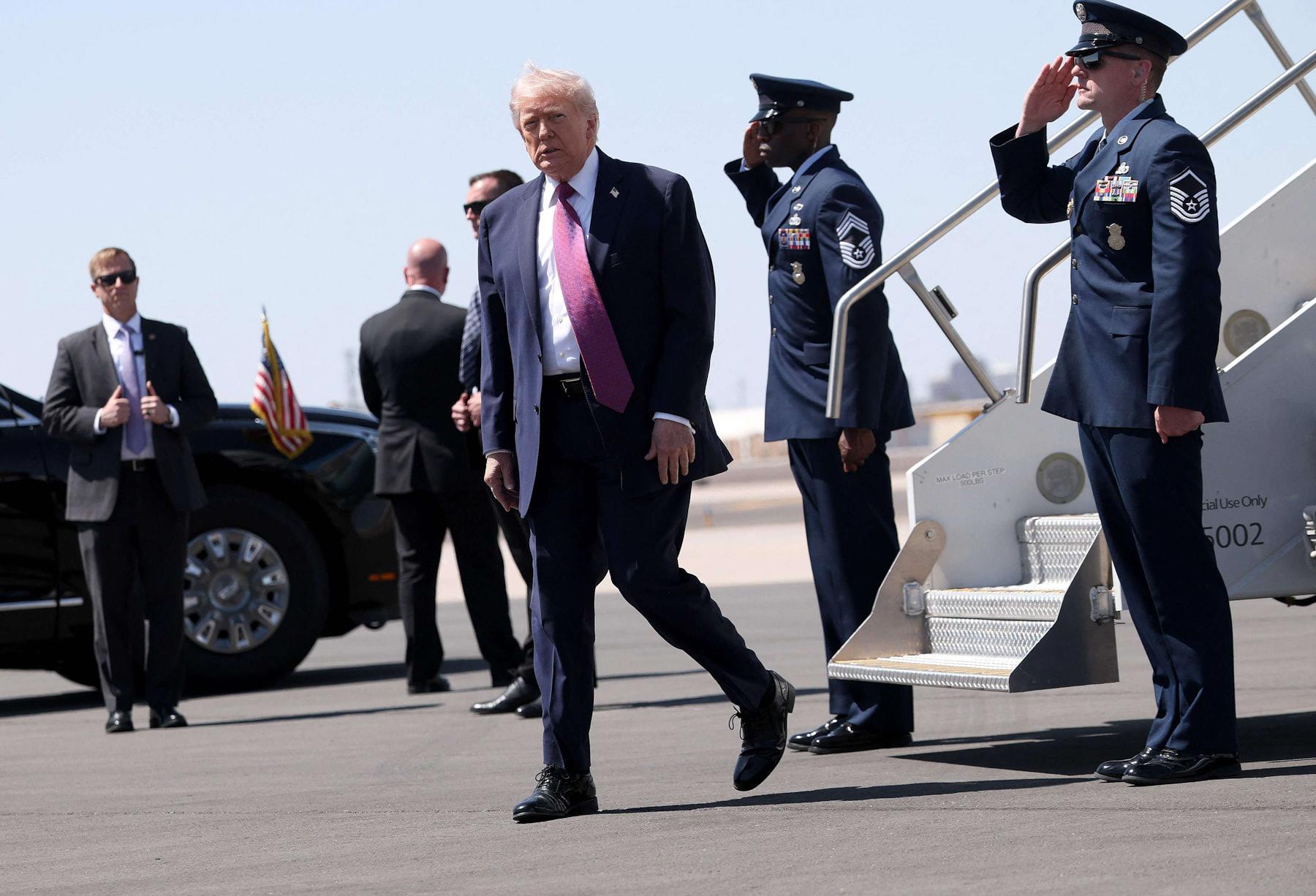 الرئيس الأميركي يتوقع التوصل لاتفاق مع إيران خلال الأيام القليلة القادمة #الأيام 