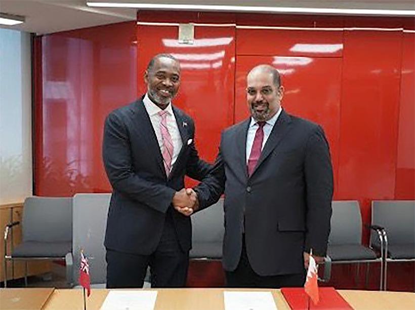 معالي وزير المالية والاقتصاد الوطني: أهمية مواصلة تعزيز العلاقات الثنائية التي تربط مملكة البحرين وبرمودا