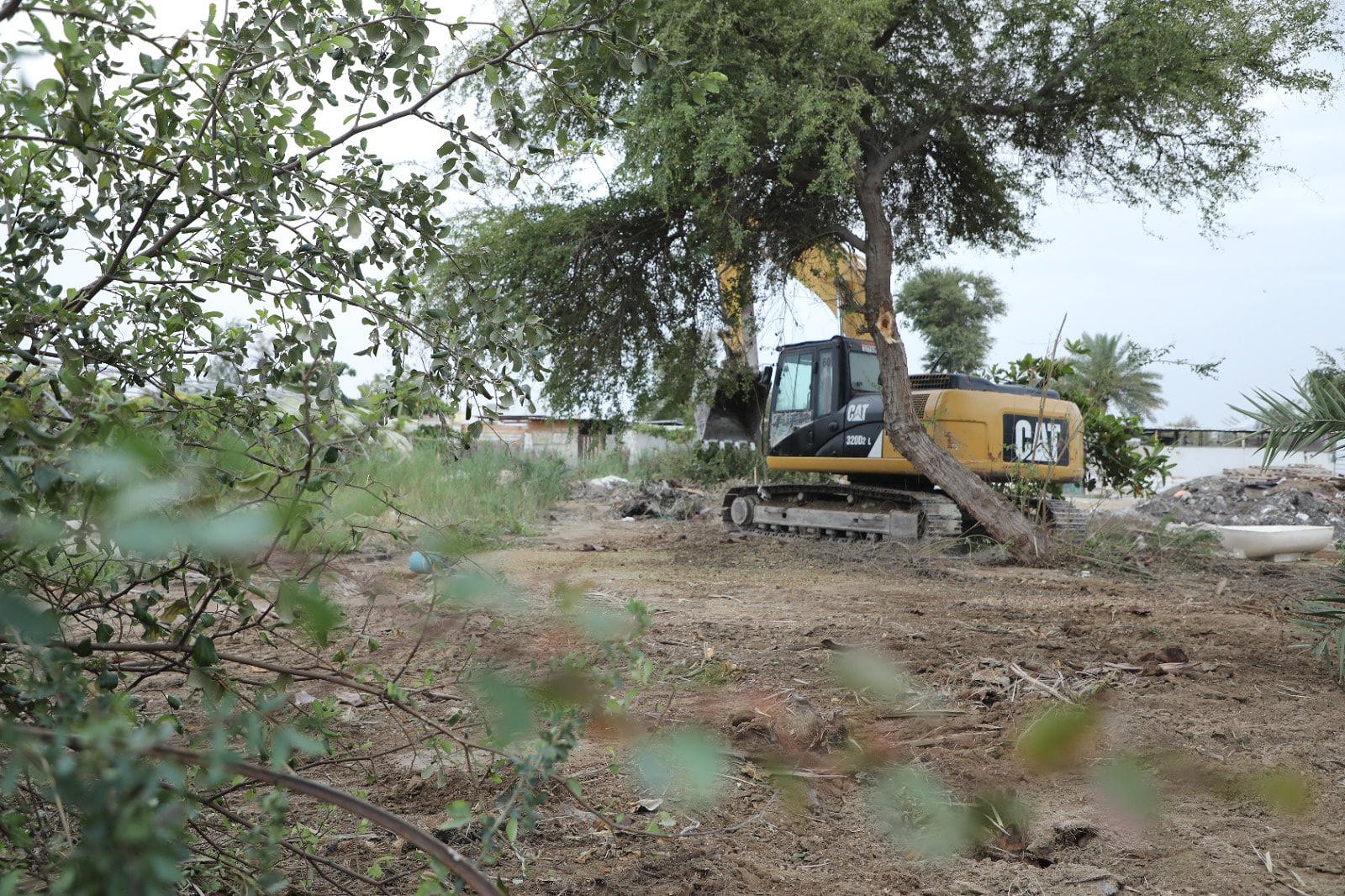 بلدية المنطقة الجنوبية تنفذ حملة لإزالة المخالفات والتعديات في دار كليب 