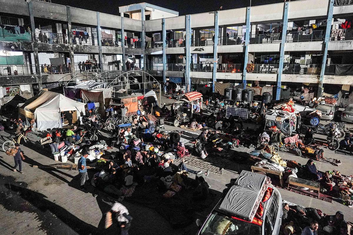 مجزرة التابعين في غزة: أكثر من 100 قتيل بقصف على مدرسة تؤوي نازحين 4 INAF 20240810084822882