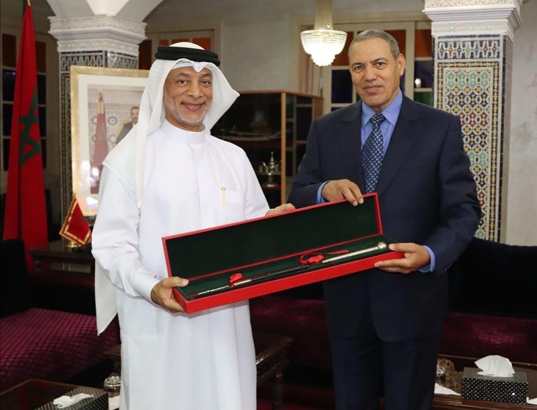 والي جهة العيون الساقية الحمراء بالمملكة المغربية يستقبل القنصل العام