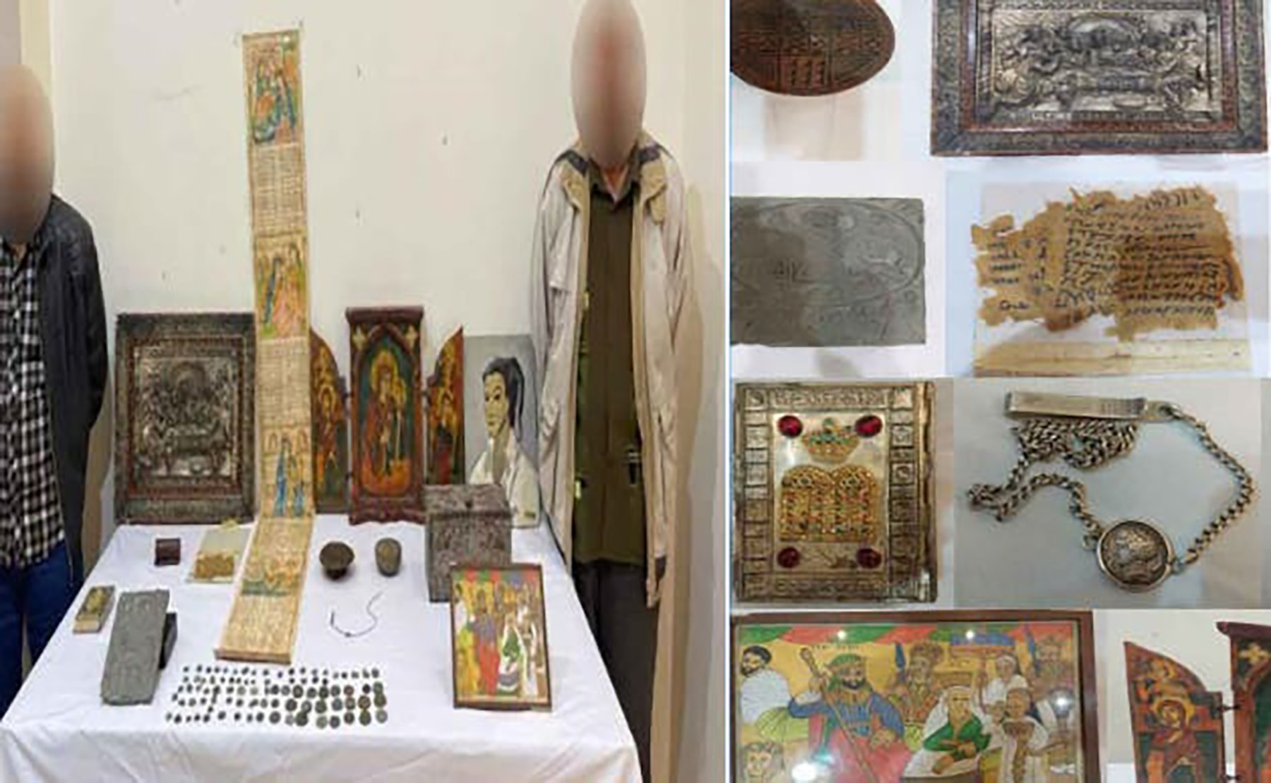 ضم 106 قطع.. العثور على متحف آثار كبير داخل ورشة أحد العمال غرب العاصمة المصرية