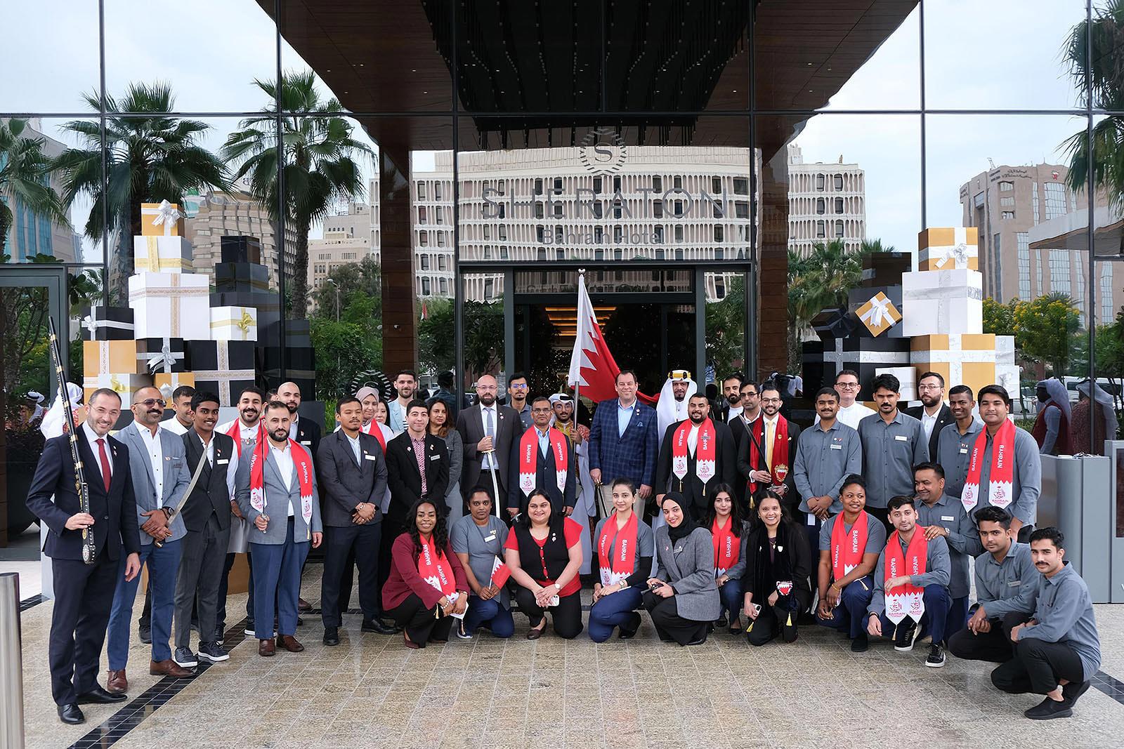 فندق شيراتون البحرين يحتفل باليوم الوطني لمملكة البحرين #الأيام 