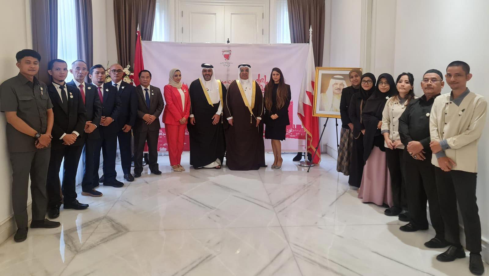 سفارة البحرين لدى إندونيسيا تقيم حفلًا بمناسبة احتفال المملكة بأعيادها الوطنية #الأيام 