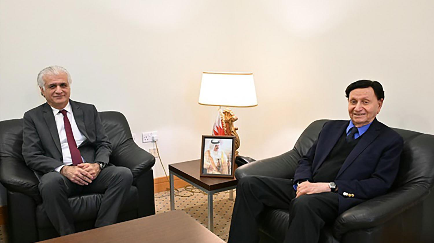 مستشار جلالة الملك للشؤون الاقتصادية يستقبل الدكتور جاسم حاجي 