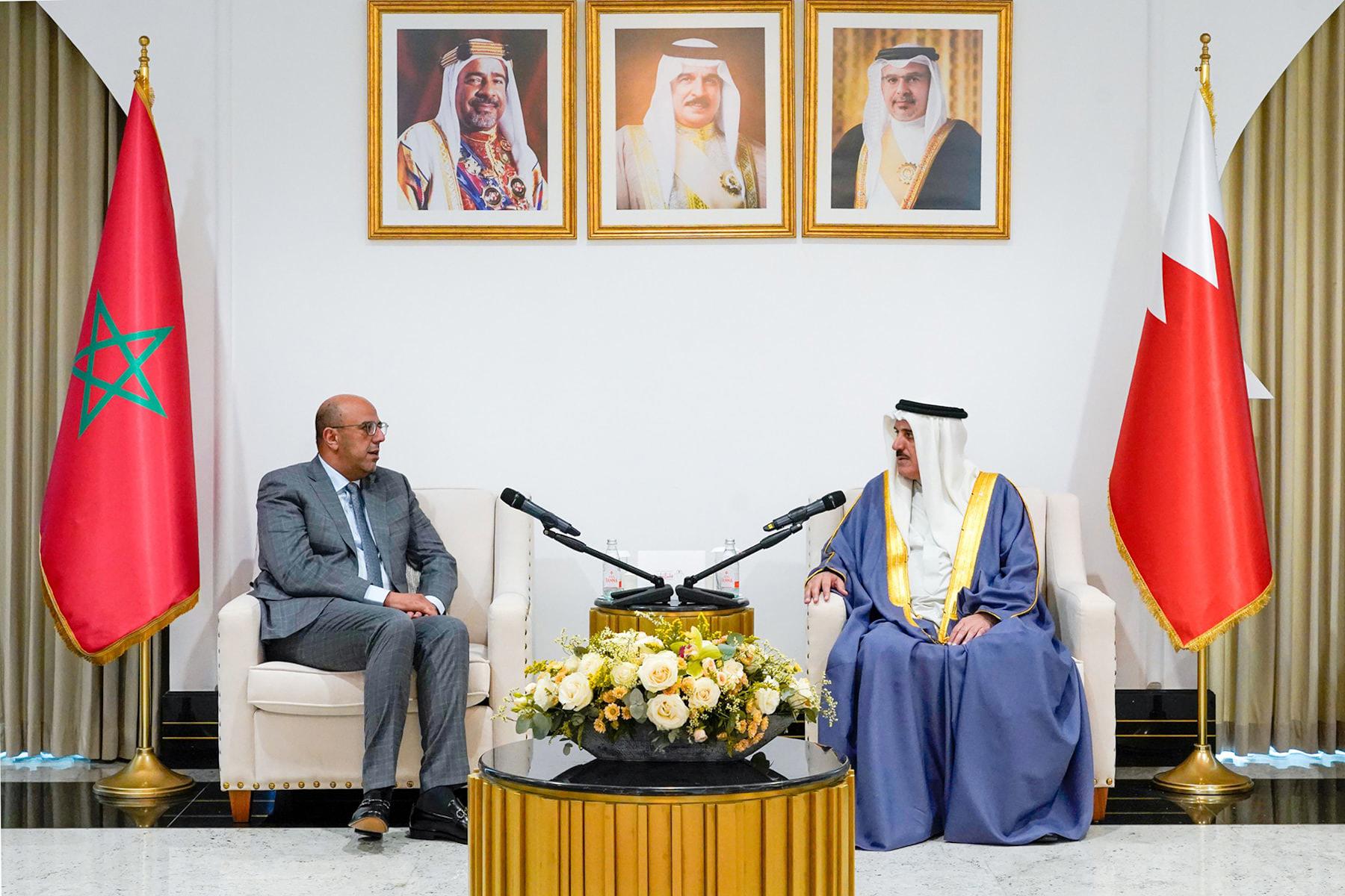 رئيس مجلس النواب يستقبل رئيس مجلس المستشارين المغربي 