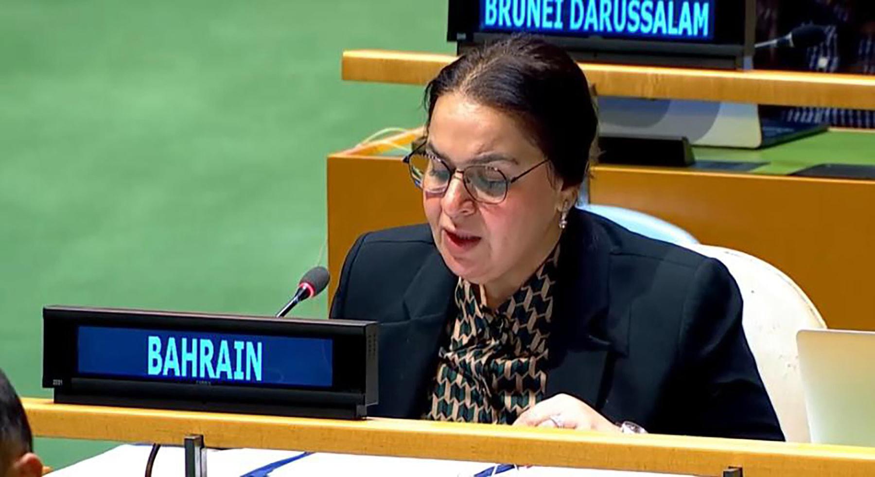 البحرين تؤكد في بيان خليجي على ضرورة العمل الوثيق مع الأمم المتحدة لمواجهة التحديات الراهنة 