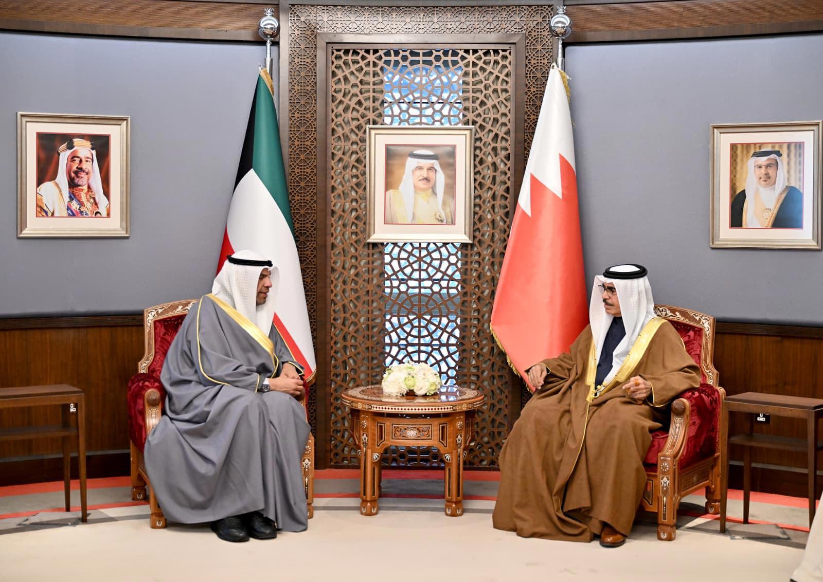 معالي وزير الداخلية يستقبل معالي وزير الخارجية الكويتي ويشيد بالعلاقات الأخوية والروابط التاريخية الوثيقة بين البلدين 
