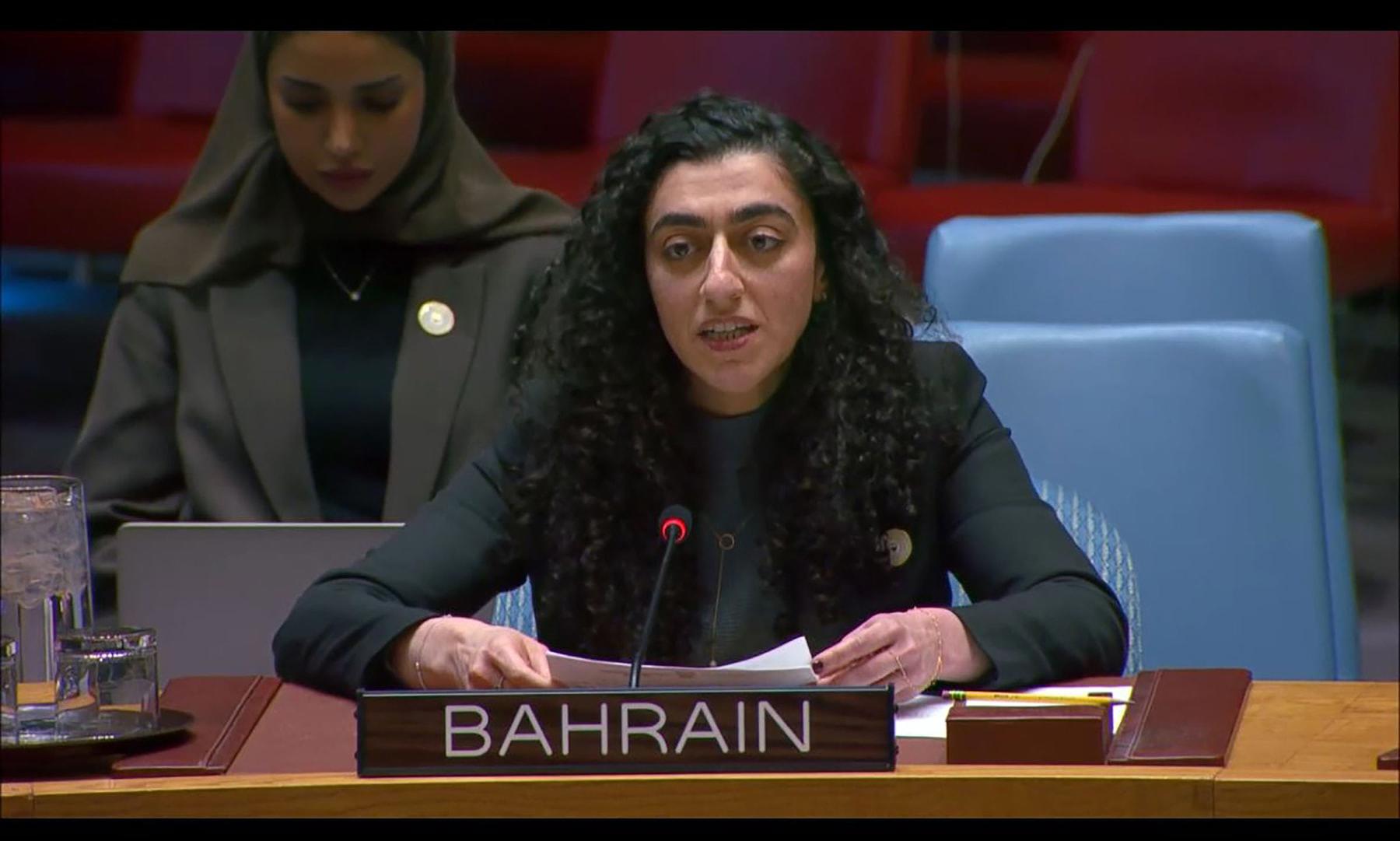 خلال جلسة مجلس الأمن: مملكة البحرين تشاطر المجتمع الدولي القلق إزاء تدهور الأوضاع في هايتي 