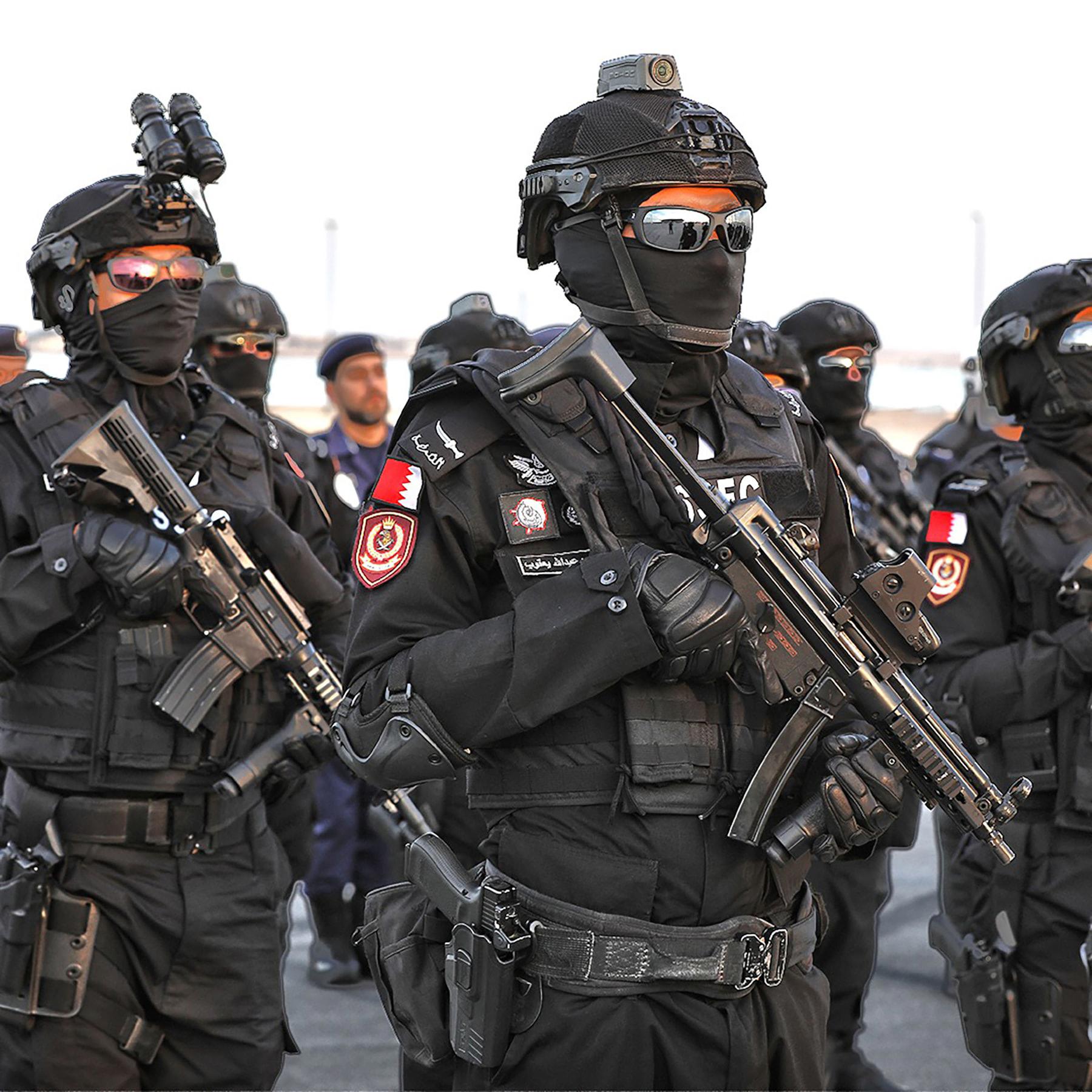 وصول القوات المشاركة من شرطة البحرين في «أمن الخليج العربي 4» إلى قطر 