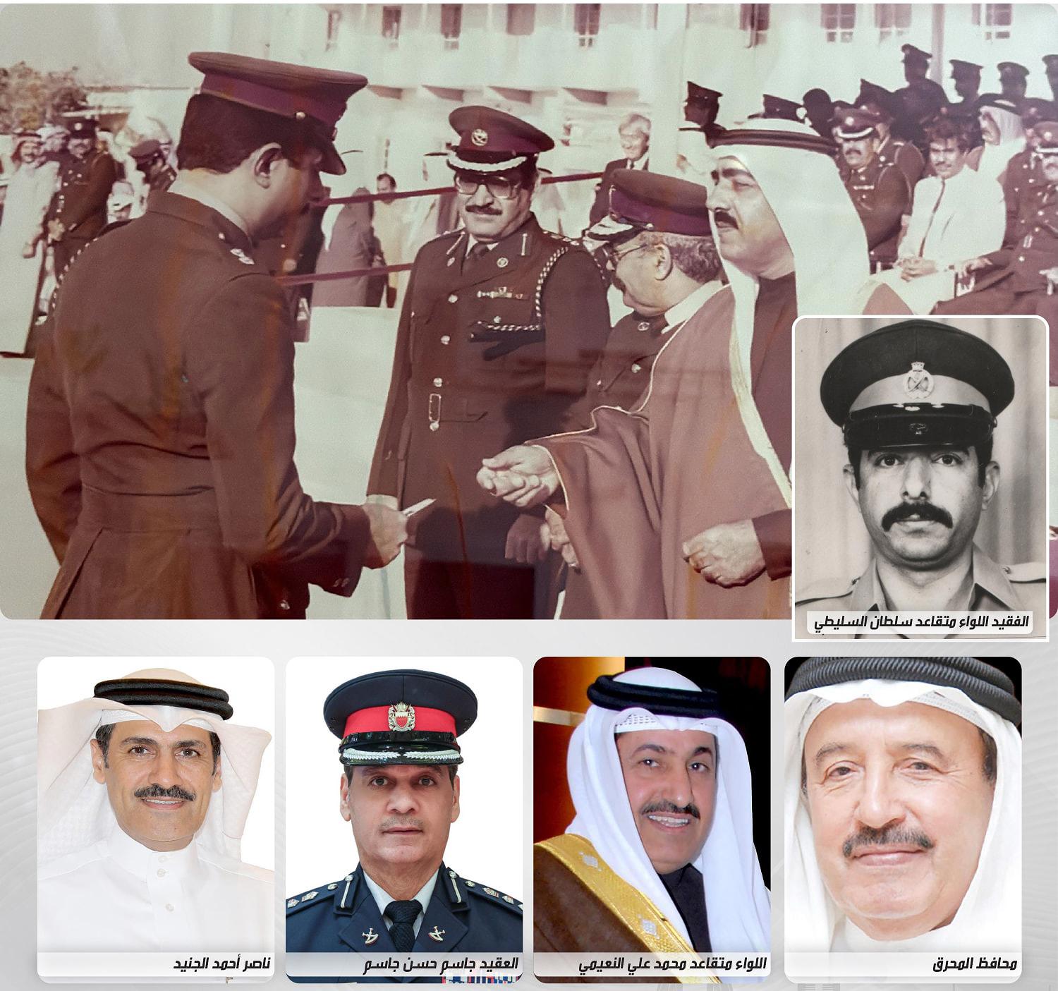 اللواء المتقاعد سلطان السليطي.. نموذج في الانضباط والعطاء ويشهد له عمله نائبًا لمحافظ المحرق 