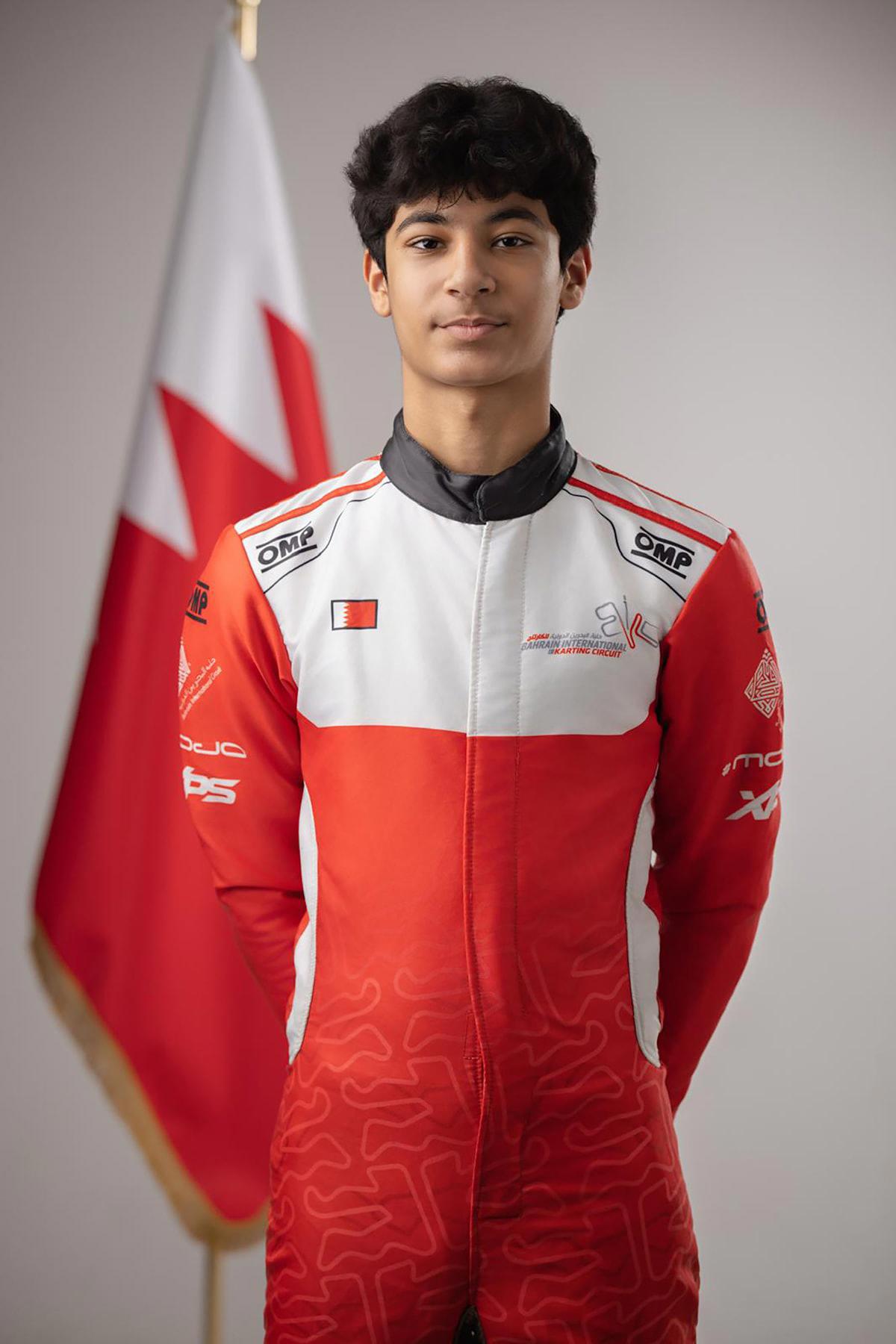 البطل البحريني في سباقات الكارتنغ خالد النجار يشارك في بطولة أبطال المستقبل في الإمارات #الأيام 