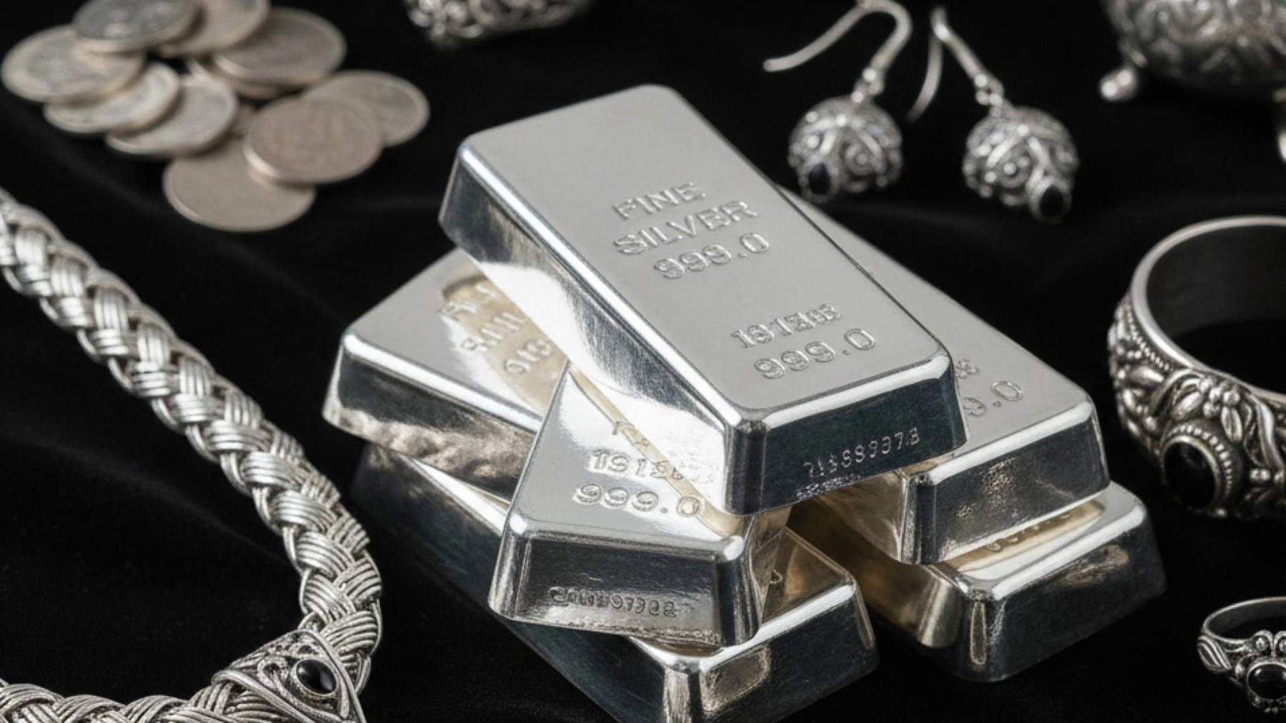 الفضة تسجل أسوأ أداء يومي على الإطلاق وتهوي بأكثر من 30% 