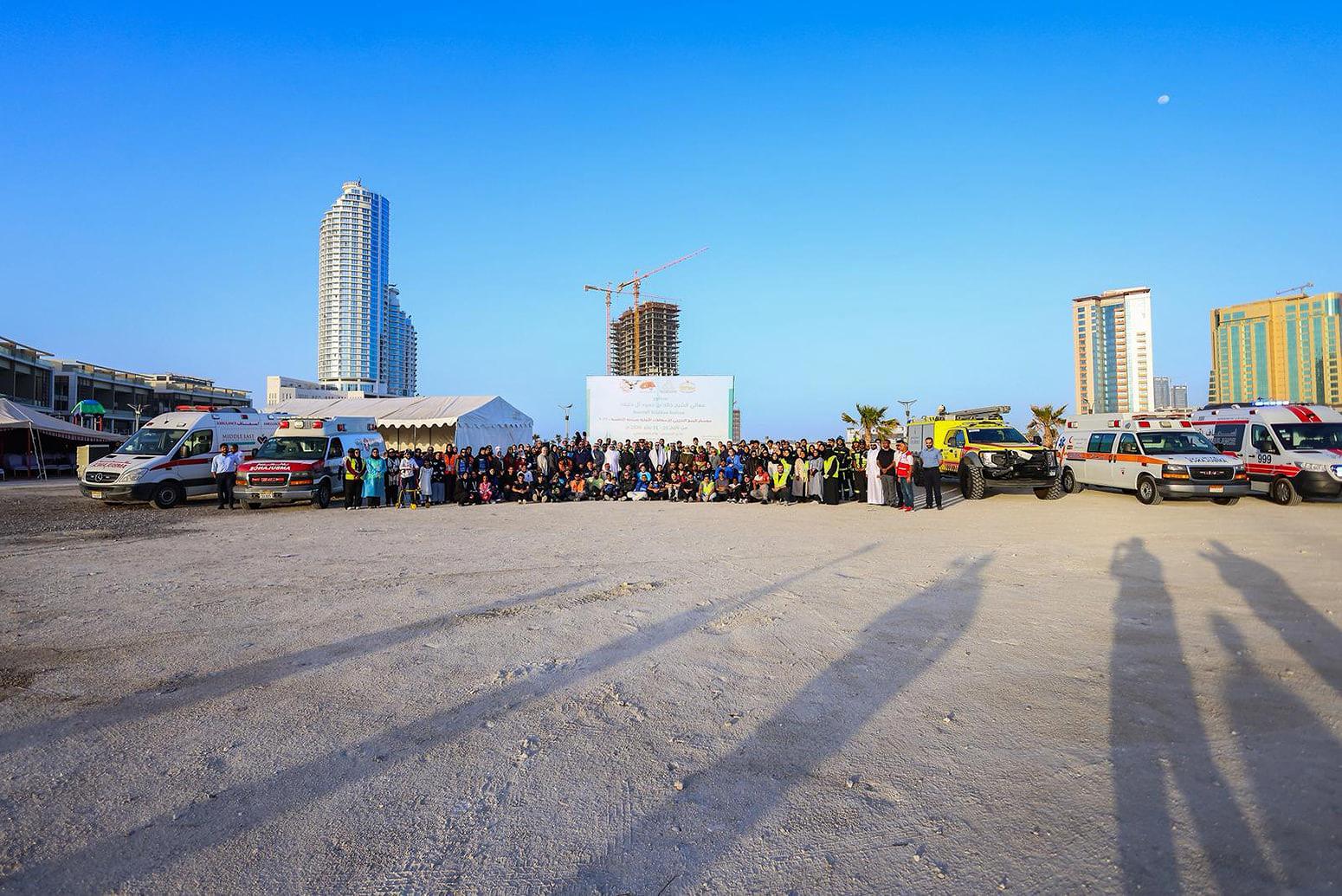 فريق أكاديمية المسعفين يختتم معسكر الربيع التدريبي الخامس بمشاركة 88 متدرباً وبشراكة حكومية 